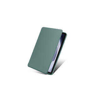 Étui Netzy vert clair pour Galaxy Tab A9 avec compartiment pour stylet thermique SAFA et fonction de protection avec support rotatif - Product Image 4