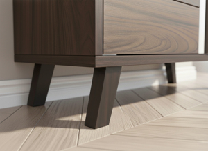 Zapatero Versátil de 2 Puertas y 4 Niveles, Diseño Moderno y Contemporáneo, Mueble para el Hogar, Desarmable, de Madera Aglomerada, SC219 (Nogal de Columbia) - Product Image 5
