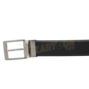 Mejor precio calidad longitud personalizada PU cuero genuino hombre vestido Jeans cinturón alto Formal/clásico aleación hebilla con logotipo personalizado - Product Image 4