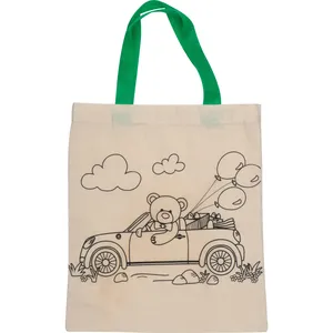 Borsa Tote in Cotone OLIVE Personalizzabile, Colorata e Personalizzabile, Porta Gadget Promozionali - Product Image 3