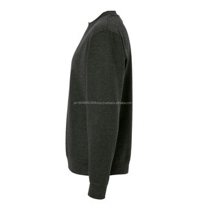 Nuevo estilo, Sudadera negra, precio barato, buena calidad, sin bolitas, suave, cómoda, 320g, Sudadera con capucha de cuello redondo para hombres y mujeres - Product Image 2