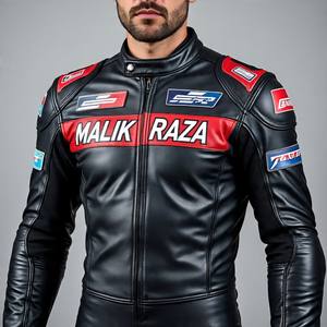 Traje profesional de carreras de motos, piel de vaca Premium, CE blindado, una pieza, logotipo personalizado, día de pista, precio al por mayor - Product Image 2