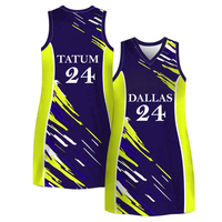 Tenues de Netball pour Hommes de Qualité Supérieure, Imprimées, Séchage Rapide, Design Personnalisé, Respirantes, avec Appliques de Basketball, Vente en Gros, Ensemble de Vêtements de Sport