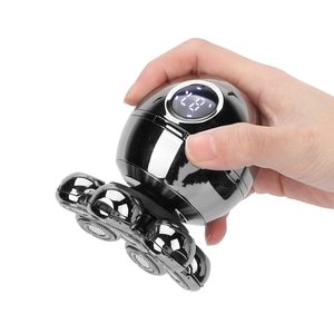 Afeitadora y Recortadora Eléctrica Rotativa de 7 Cuchillas para Hombre, 3 en 1, Lavable, para Uso Facial, con Luz Indicadora de Carga - Product Image 2