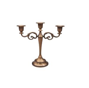 Soporte de candelabros de metal de hierro rústico hecho a mano perfecto para Bodas de campo o decoración de eventos al aire libre Diseño de configuración - Product Image 2