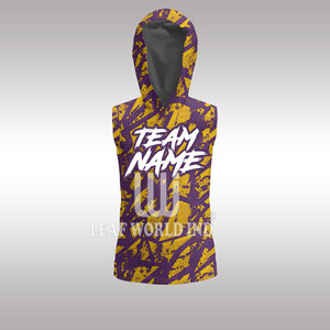 Uniformes de Fútbol Americano 7 contra 7 Personalizables con Estampado, Uniformes de Compresión con Capucha, Transpirables, 100% Poliéster, Antibacterianos, de Secado Rápido - Product Image 4