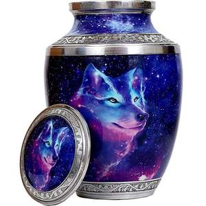 Nouvel arrivage d'urnes commémoratives pour la crémation des animaux de compagnie, pour les cendres d'adultes de l'exportation indienne, disponibles au prix de gros - Product Image 3