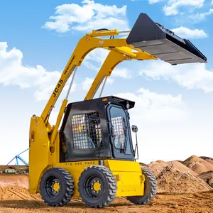famous brand small front end loader HW-JC45 skid steer loader with attachments for sale