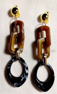 Pendientes de cuerno de búfalo de estilo Vintage para mujer, bisutería hecha a mano de La India, precio de glowin fashion - Product Image 4