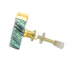 Perilla de piedra de Marvel para puerta de armario, perillas Y tirador para cajón, color verde Epic - Product Image 2