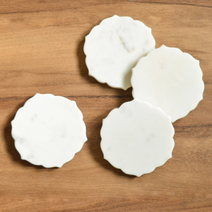 Sous-verres de forme ronde en marbre noir de la plus haute qualité Sous-verres décoratifs de cuisine et de table pour la meilleure vente à prix raisonnable - Product Image 3