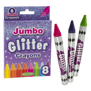 8 creyones brillantes Jumbo - Product Image 1