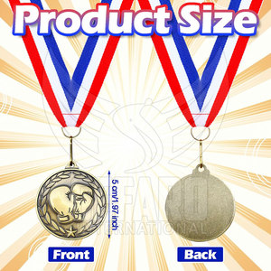 เหรียญชกมวยผลิตจากวัสดุที่ทนทานผลิตจากวัสดุที่มีคุณภาพต่ำ - Product Image 2