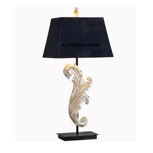 Lámpara de mesa de mármol negro con acabado dorado de alta calidad estándar con bola diseñada Rode Farmhouse Lámpara decorativa para dormitorio - Product Image 4