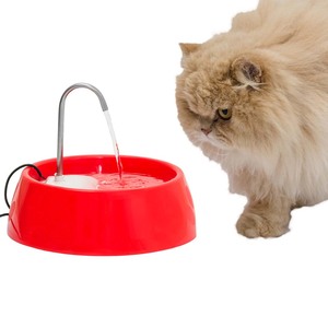 Fuente de agua para mascotas Aqua First 1.2L/42 floz para mascotas (gatos y perros)-Rojo - Product Image 2