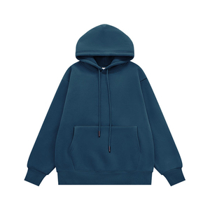 <span class=keywords><strong>Felpa</strong></span> <span class=keywords><strong>con</strong></span> <span class=keywords><strong>Cappuccio</strong></span> da Uomo a Blocchi di Colore, Stampa Digitale, Streetwear Oversize in Cotone Felpato ad Asciugatura Rapida per l'Autunno - Product Image 4