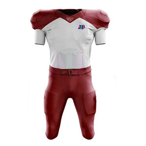 Nouveauté Meilleure conception Uniformes de football américain légers à manches courtes Fabriqués en matériau respirant Convient pour le sport - Product Image 1