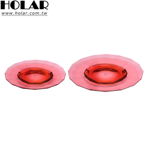 Holar-placa de plástico reutilizable con diseño de diamante, 9 pulgadas, Premium, irrompible - Product Image 2