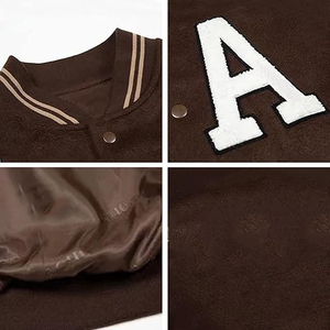 Veste universitaire en polaire personnalisée de haute qualité pour hommes, nouveau style respirant, le plus populaire au Pakistan - Product Image 6