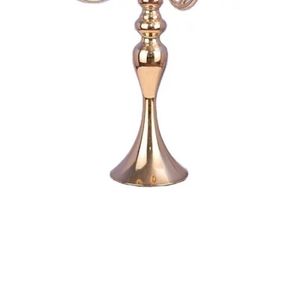 Bougeoir en métal décoratif de forme ronde, support de finition antique en diamant pour fête, mariage et éclairage intérieur - Product Image 3