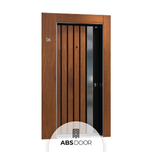 Puerta de Entrada Interior Premium ABSDOOR HARMONY, Sistema de 3 Cerraduras de Acero Inoxidable de Alta Eficiencia Energética para Villas y Apartamentos en Turquía - Product Image 2
