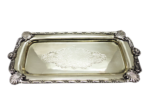 Hot Selling High Quality Stainless Steel Rectangular Tray Customized Size Dessert Food Serving Tray For wholesale - Product Image 2