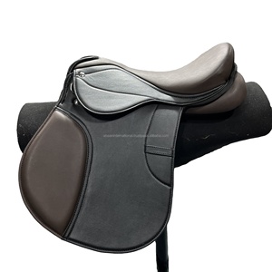MONTURA DE SALTO DE CABALLO INGLÉS DE CUERO SINTÉTICO BESTSELLER OEM Estilo personalizado Durable Material de alta calidad Resistencia de lujo - Product Image 1