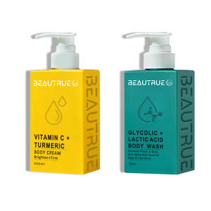 Limpiador Corporal Exfoliante con Ácido Glicólico y Láctico AHA de Marca Privada, Eliminador de Imperfecciones KP, Limpiador Espumoso para Queratosis Pilaris, Acné y Envejecimiento - Product Image 5