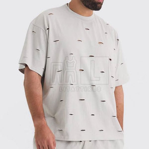Camisetas de verano para hombre, manga corta, 100% algodón desgastado, ajuste holgado, estampado para hombre, camisetas con cuello redondo - Product Image 2