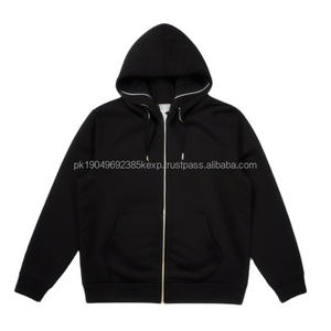 Sudadera con Capucha Personalizada con Cremallera Completa, Estampado Puff de Alta Calidad, Sudadera con Capucha de Felpa Francesa Gruesa, Sudadera con Capucha de Algodón para Hombre con Cremallera Completa - Product Image 1