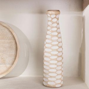 Macetas de jardín de madera de estilo moderno, maceta multicolor hecha a mano para decoración de hogar y sala de estar, estilo de diseño costero - Product Image 1