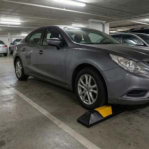 Parking Curbs 55x15x10 cm Metal 2 Piece Set Parking Barrier for Vehicles - Product Image 4