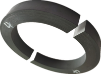 Núcleo Toroidal dividido para transformador de corriente, núcleo de bobinado de grano, eléctrico, suave, magnético, acero de silicona, laminado en frío
