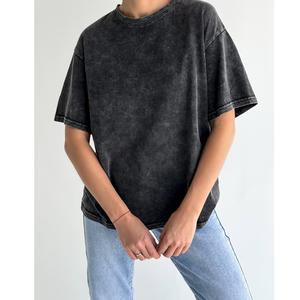 Camiseta de talla grande con estampado de dibujos animados para mujer, ropa de calle de verano, informal, holgada, cuello redondo, manga corta, proveedor de BD - Product Image 6