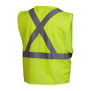 Custom Multi Pocket Road Safety Work <b>Vest</b> High Visible <b>Reflective</b> Safety <b>Vest</b> OEM & ODM Service Supplier In USA - Product Image 6