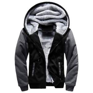 Wholesale Puls Size winter Men's Hoodies Full <b>Zip</b> <b>Up</b> Custom Print Logo Hoodie For Man And Women - Product Image 1