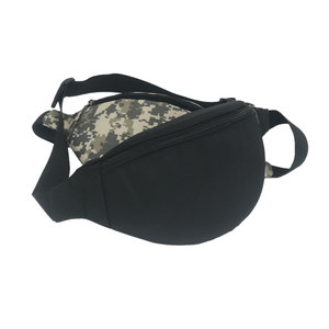 Riñonera negra de buena calidad duradera a la moda 2024 de poliéster para hombre riñonera con logotipo personalizado hecho en Vietnam - Product Image 6