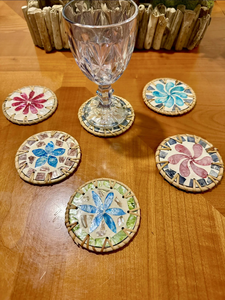 Gran oferta, posavasos con patrón personalizado, posavasos con Incrustaciones de nácar hechos a mano para decoración de mesa de Vietnam - Product Image 4