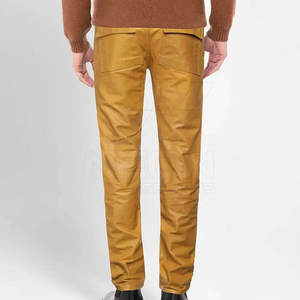 กางเกงหนังผู้ชายระบายอากาศดี สไตล์โดดเด่น ขายส่ง สำหรับขายออนไลน์ ล้างทำความสะอาดได้ ออกแบบเองได้ตามต้องการ - Product Image 3