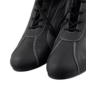 Bottes de course d'été unisexes prêtes à être expédiées, chaussures d'équitation en cuir pour adultes, taille XL, pour karting, course tout-terrain - Product Image 5