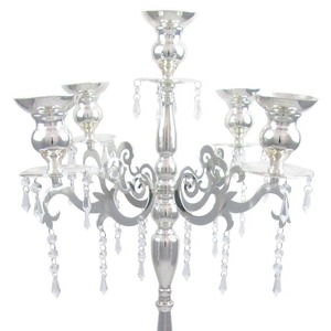 Available Custom Metal Gravure Printing Candle Holder Hot Selling <b>Candelabras</b> for Homes for Christmas Occasions Packed in Boxes - Product Image 2