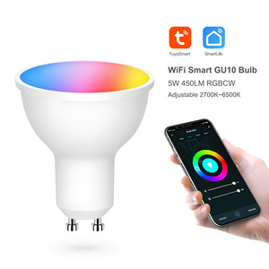 Bombilla Inteligente Tuya de 5W, la Mejor del 2025, Compatible con Wifi, Control por Aplicación y Grupo para el Hogar Inteligente, PST-WFGU10 - Product Image 2