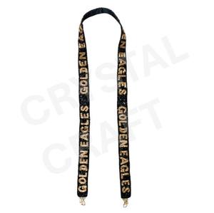 <b>Heart</b> i Do Seed Bead Bag Straps Fashion Accessories with Custom Shape and Design Beaded Purse Strap - Product Image 5