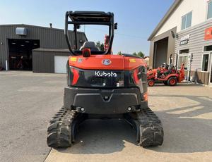 Mini-excavatrice certifiée CE U55-5 de 5 tonnes, compacte, à rotation zéro, hydraulique, pour travaux de construction et aménagement paysager - Product Image 3