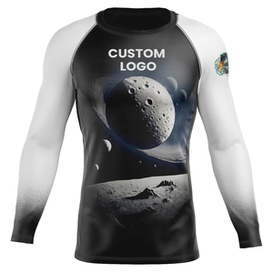 Protection solaire 2026, confortable, super extensible, logo personnalisé, durable, léger, impression numérique, rashguard pour adulte pour vêtements de sport - Product Image 1