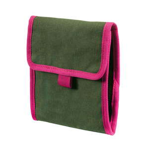 Portavasos de caza personalizable, algodón duradero y Kevlar con compartimentos de plástico transparente para protección de documentos - Product Image 1