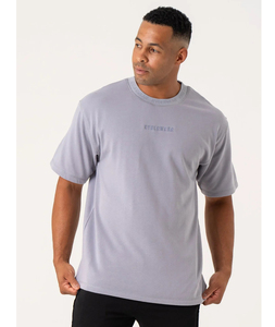 Camisetas de Cuello Redondo y Hombros Caídos, Estilo Vintage, 100% Algodón, Peso Pesado - Product Image 6