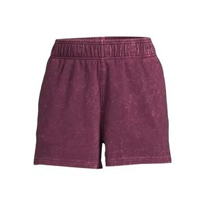 Pantalones cortos deportivos de verano con logotipo personalizado de alta calidad para mujer, transpirables, suaves, informales, de algodón, con cordón elástico, precio al por mayor - Product Image 1