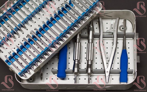 BISONS - Juego de Instrumentos de Acero Inoxidable para Extracción de Tornillos Rotos, Kit de Extractor de Tornillos Quirúrgicos Ortopédicos de Grado Médico - Product Image 2