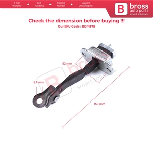 BDP1378 Conjunto Limitador de Puerta Delantera para Camry MK5 V3 XV30 2001-2006 6861033050 - Product Image 5